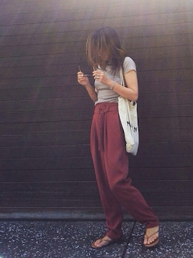 AZUさん（レディース・161cm）の夏コーディネート