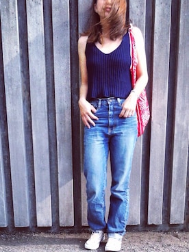 「CONVERSE（コンバース）のALL STAR SLIPⅢ OX スニーカー◆（スニーカー）」を使った、AZUさん（レディース・161cm）の夏コーディネート