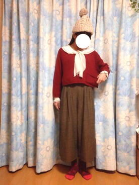 「Crisp」｜り ん ごさん（レディース・162cm）の冬コーディネート