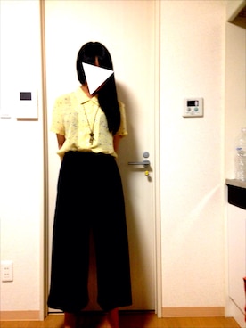「chambre de charme（シャンブルドゥシャーム）のアイテム（アクセサリー）」を使った、り ん ごさん（レディース・162cm）の夏コーディネート
