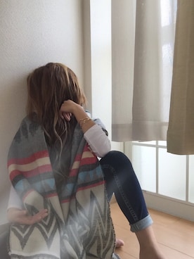 「カッコイイ女子」｜「アイテム（その他）」を使った、ありぽよさん（レディース・148cm）の秋コーディネート