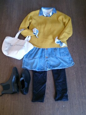 ikuminさん（レディース・151cm）の冬コーディネート