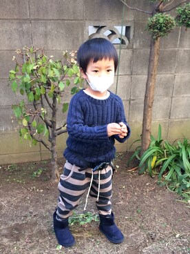 Sojuさん（キッズ・110cm）の春コーディネート