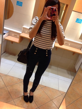 愛美さん（レディース・157cm）の春コーディネート