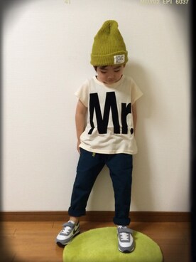 koottaanさん（キッズ・100cm）の夏コーディネート