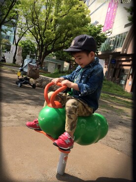 koottaanさん(キッズ・100cm)の夏コーディネート