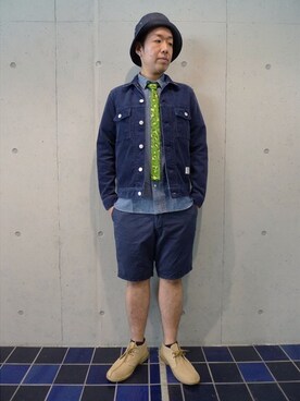 「タイシャツ」｜TORIさん（メンズ・168cm）の春コーディネート
