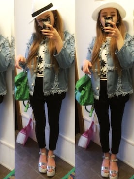 「厚底」｜masudamamiさん（レディース・165cm）の春コーディネート