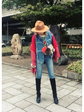 ブーツを使った 加藤ミリヤ の人気ファッションコーディネート Wear