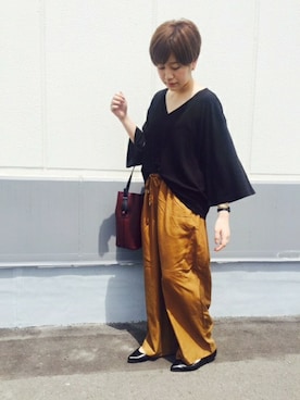 「relume」｜JOURNAL STANDARD relume　ららぽーと富士見店さん（レディース・160cm）の秋コーディネート