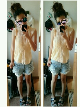 umakoさん（レディース・163cm）の夏コーディネート