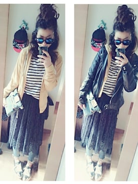 「NETSTAR（ネットスター）のアイテム（シューズ）」を使った、umakoさん（レディース・163cm）の春コーディネート
