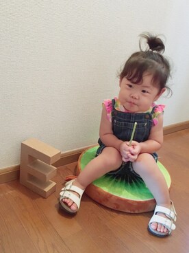 enaaaさん(キッズ・80cm)の夏コーディネート