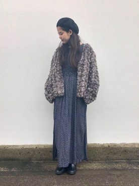 KAWANAKA AYUMIさん（レディース・160cm）の秋コーディネート
