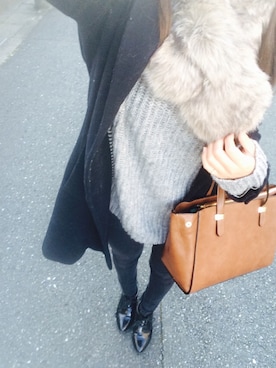 aさん(レディース・156cm)の冬コーディネート