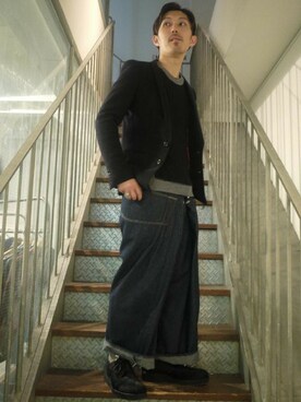 伊藤さん(メンズ・170cm)の冬コーディネート