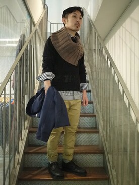 伊藤さん(メンズ・170cm)の冬コーディネート