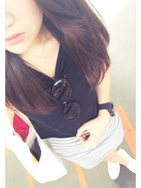 Mさん（レディース・160cm）の夏コーディネート