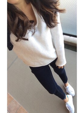 Mさん（レディース・161cm）の秋コーディネート