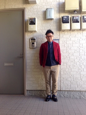 「アイテム（その他アウター）」を使った、John Lemonさん（メンズ・165cm・20代）の冬コーディネート