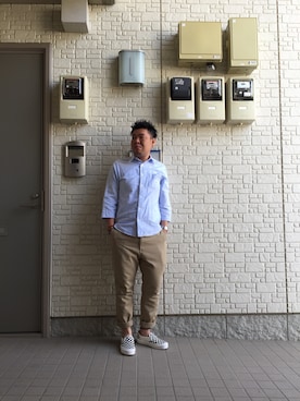 John Lemonさん（メンズ・165cm）の春コーディネート