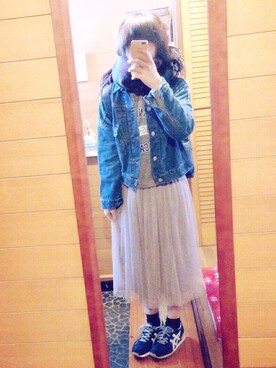 「バレンタインデートスタイル」｜「アイテム（アナログ腕時計）」を使った、naru.miさん（レディース・151cm）の冬コーディネート