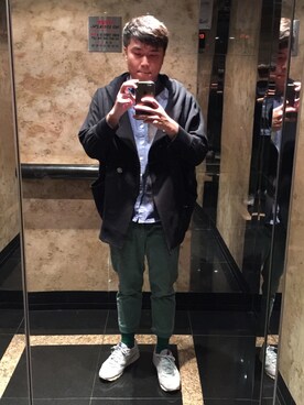 JOETCWさん（メンズ・180cm）の冬コーディネート