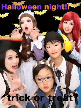「Trick or Treat」｜めでる♪さん（レディース・154cm）の秋コーディネート
