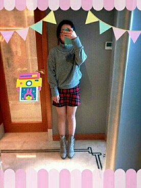 正宗腐都饭桶KUMAさん（レディース・156cm）の春コーディネート