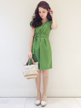 「MINIMUM（ミニマム）のアイテム（ワンピース/ドレス）」を使った、minimum_staffさん（レディース・164cm）の春コーディネート