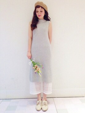 「インナー付き」｜minimum_staffさん（レディース・164cm）の春コーディネート