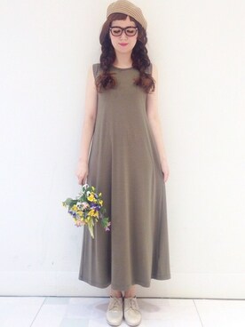 「MINIMUM（ミニマム）のアイテム（ワンピース/ドレス）」を使った、minimum_staffさん（レディース・164cm）の夏コーディネート