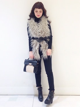 「MINIMUM（ミニマム）のアイテム（パンツ）」を使った、minimum_staffさん（レディース・164cm）の秋コーディネート