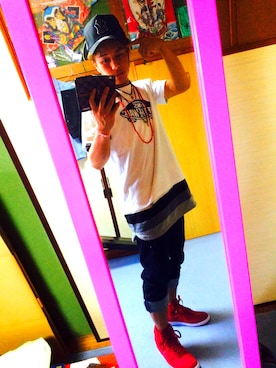 ナベちゃんさん（メンズ・161cm）の夏コーディネート