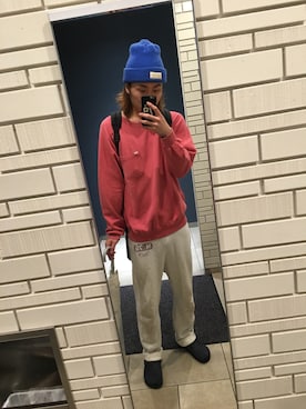 「POLO COUNTRY（ポロカントリー）のアイテム」を使った、TKTさん（メンズ・178cm）の秋コーディネート