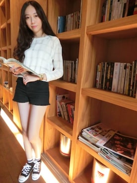 「mk」｜weiweiさん（レディース・165cm）の冬コーディネート