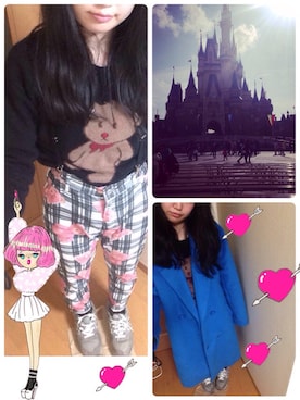 はるなさん（レディース・154cm）の冬コーディネート