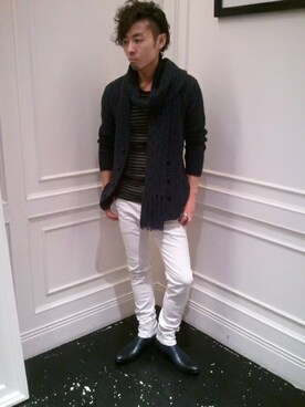 daiさん（メンズ・180cm）の冬コーディネート