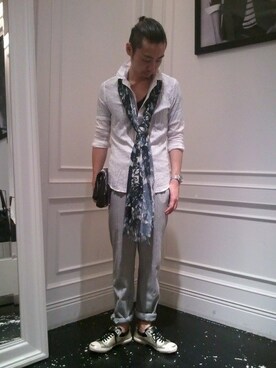 daiさん（メンズ・180cm）の夏コーディネート