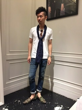 daiさん（メンズ・180cm）の夏コーディネート