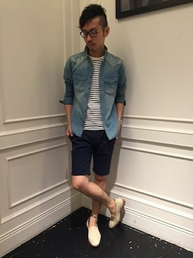 daiさん（メンズ・180cm）の夏コーディネート