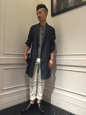 「モンクストラップ」｜daiさん（メンズ・180cm）の夏コーディネート