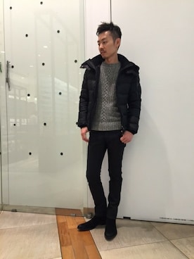 「5351 POUR LES HOMMES（ゴーサンゴーイチプールオム）のアイテム（ダウンジャケット/コート）」を使った、daiさん（メンズ・180cm）の秋コーディネート