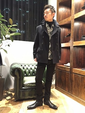 daiさん（メンズ・180cm）の冬コーディネート