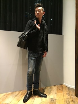 daiさん（メンズ・180cm）の冬コーディネート