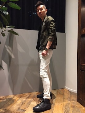 daiさん（メンズ・180cm）の冬コーディネート