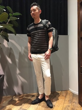 「5351 POUR LES HOMMES（ゴーサンゴーイチプールオム）のアイテム」を使った、daiさん（メンズ・180cm）の春コーディネート