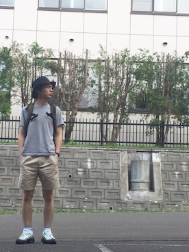 「airmax」｜「アイテム（その他）」を使った、サトイさん（メンズ・169cm）の夏コーディネート