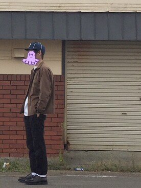 「SAINT JAMES（セントジェームス）のアイテム」を使った、サトイさん（メンズ・171cm）の秋コーディネート