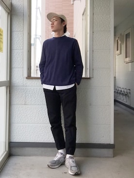 サトイさん（メンズ・171cm）の秋コーディネート